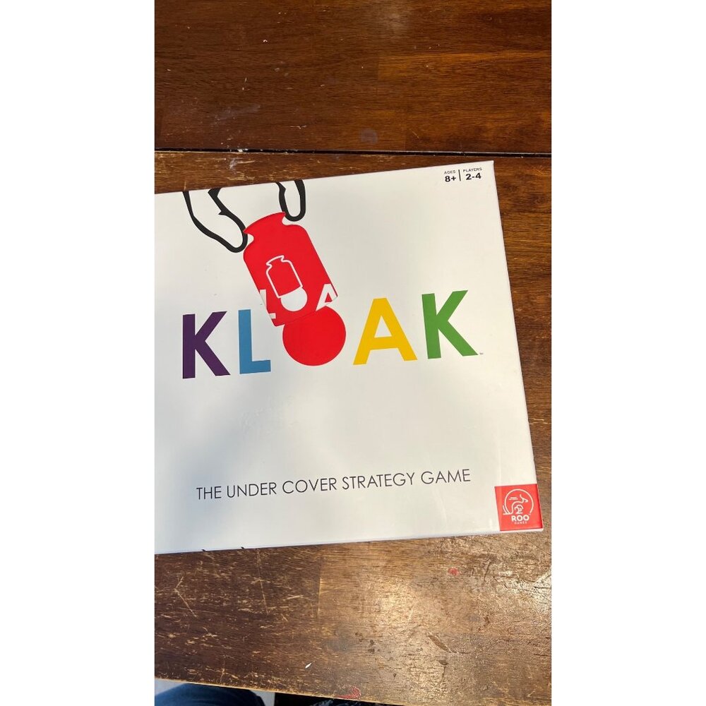 Kloak The Under Cover Strategy Game For Ages 8+ By Roo Games